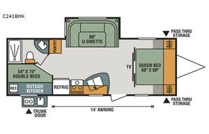 2017 KZ Connect C241BHK RV rental photo 2