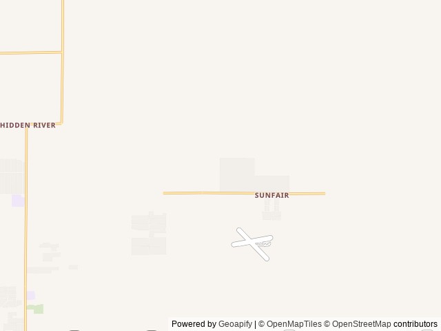 Map of The Castle House Estate location at Joshua Tree, CA, United States
