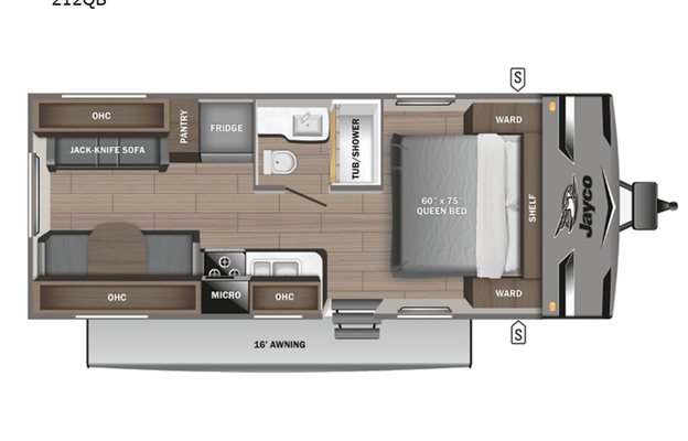 2024 Jayco Flight 212 QBW Baja Pet Friendly