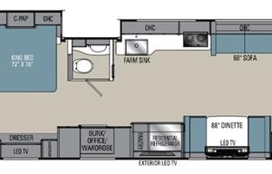 2001 American Coachmen Class A Motor Home