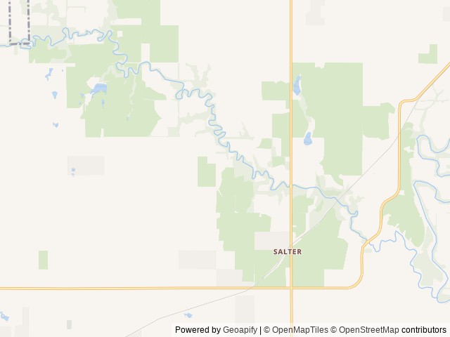 Map of 4 Mile Creek Resort - RV Park and Campground location at Augusta, KS, United States