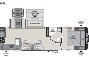 2019 Keystone RV Premier Ultra Lite 29RKPR