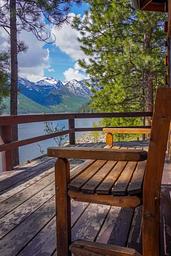 Deck view of Lake from Cabin