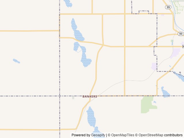 Map of Gateway Park Campground location at Hillsdale, MI, United States