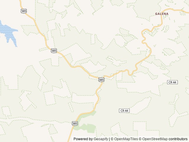 Map of -385 Grill and Campground location at Deadwood, SD, United States