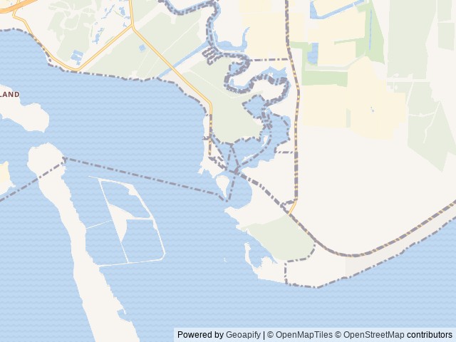Map of Cedar Cove RV Resort location at Baytown, TX, United States