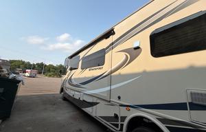 The 2 bathroom RV. No more waiting in line.