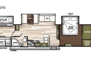 2019 Forest River RV Wildwood 33TS
