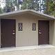 Baby Doe Campground, Vault toilet