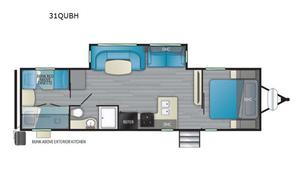 2021 Heartland North Trail 31QUBH