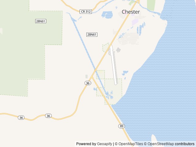 Map of Cedar Lodge Motel & RV Park location at Chester, CA, United States