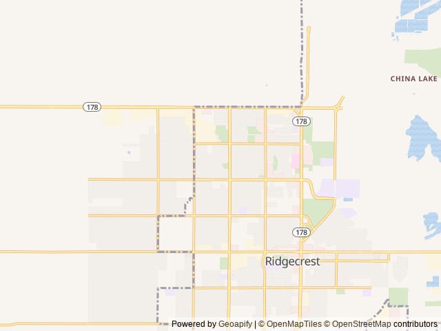 Map for 2014 Thor Motor Coach Miramar 34 1 near Ridgecrest, CA
