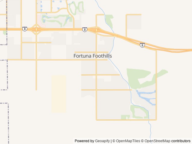 Map for Shockwave in the Sand – Desert Escape for 6 near Yuma, AZ