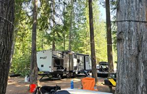 Wanderer- Inland NW Rentals'  Forest camp king!