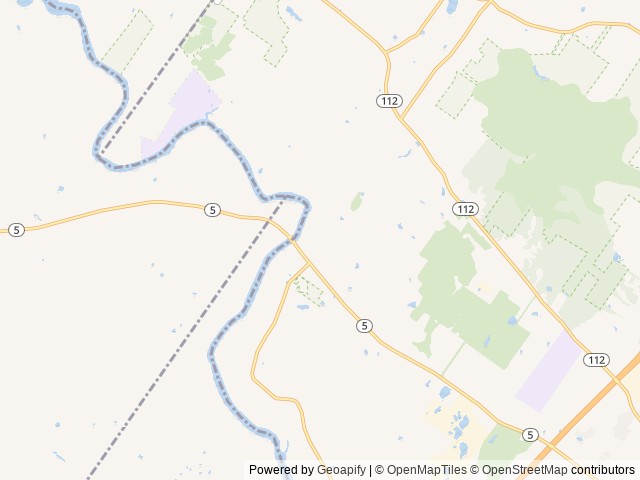 Map of Riverbend Retreat location at Biddeford, ME, United States