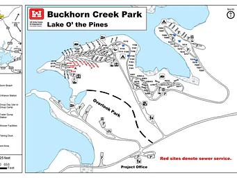 Buckhorn Brochure Map