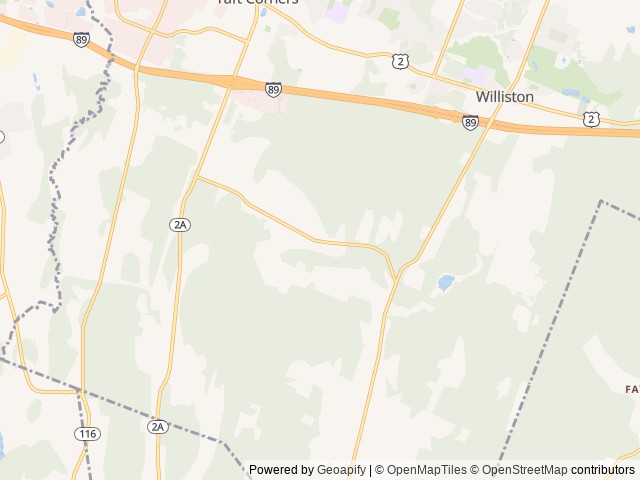 Map for 2018 Forest River RV Cherokee Grey Wolf 22MKSE near Brighton, VT