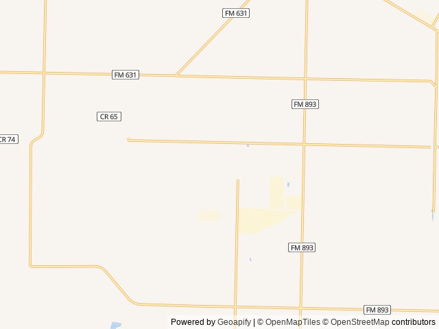 Map of Cotton Love RV Park location at Portland, TX, United States