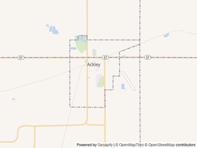 Map for 2026 Toy Hauler - Forest River RV Salem FSX 260RTK near Ackley, IA