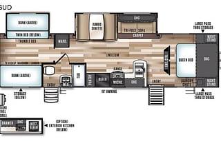 2019 Forest River #899 Hemisphere GLX 312QBUD