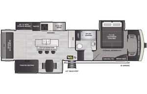 2021 Arcadia 3660RL-Fifth Wheel