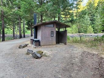 Three C Rock Campground Toilet