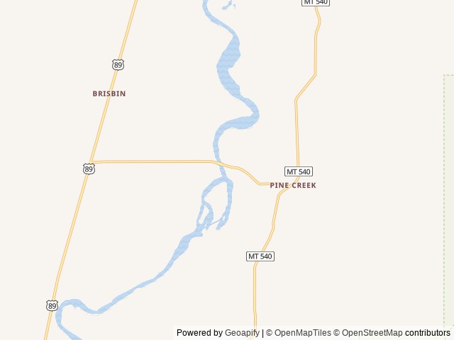Map of Livingston / Paradise Valley KOA Holiday location at Livingston, MT, United States