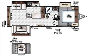 2016 Forest River RV Flagstaff Super Lite 27RLWS