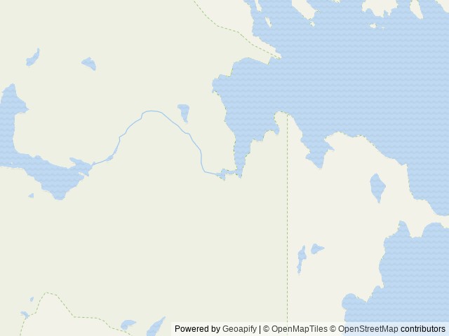Map of Karta River Cabin location at Thorne Bay, AK, United States