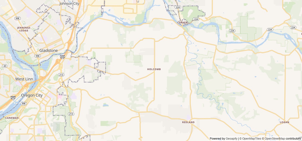 Map for Family-Friendly JayFeather at Barlow Trail Gardens near Oregon City, WA