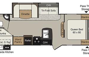 2019 Keystone RV Passport 2670BH Grand Touring
