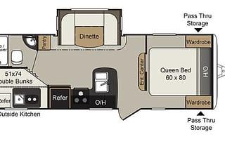 2016 Keystone RV Passport 2400BH Grand Touring (A)