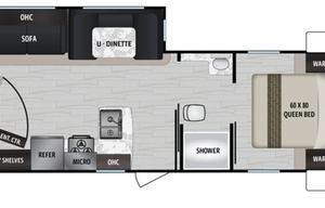 2020 Kodiak Ultra-Lite 296 Bunkhouse