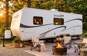 Triple Bunk Travel Trailer