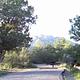 Yavapai Campground Site #15 with Granite Mountain in the Background behind the metal table