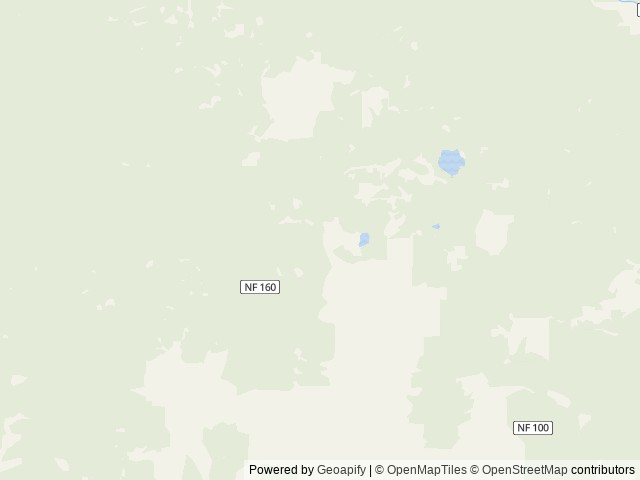 Map of Indian Ridge Lookout location at Mckenzie Bridge, OR, United States