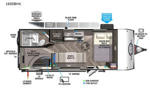 2022 Forest River RV Ozark 1650BHKX