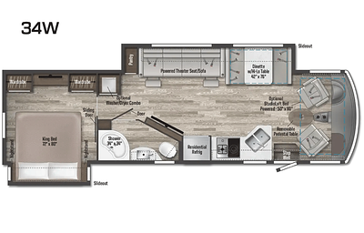 Luxury Winnebago Adventurer – Drive, Camp or Glamp
