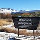 McFarland Campground Entry Sign