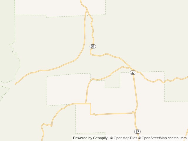 Map of El Mistico Ranch location at Nogal, NM, United States