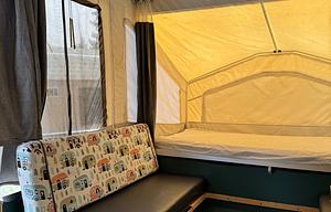 Easy tow pop up camper