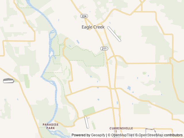 Map for Freedom near Eagle Creek, WA
