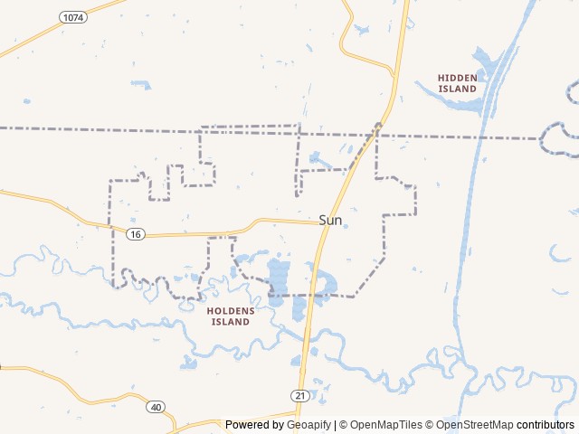 Map for 2025 Keystone RV Springdale Classic 261BHC near Sun, LA