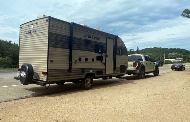 Rent the Wolf Pup 2018 bunk house trailer.