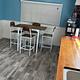 New dining table and chairs 
