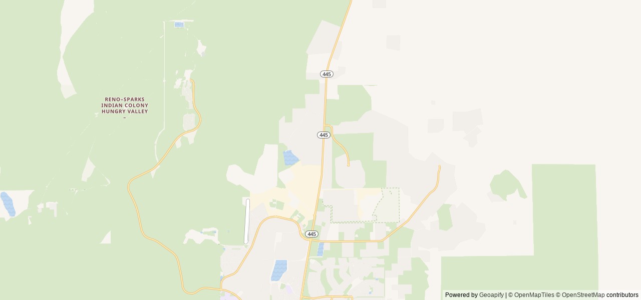 Map for 2015 Eclipse Attitude Wide Lite 28SAG near Spanish Springs, NV