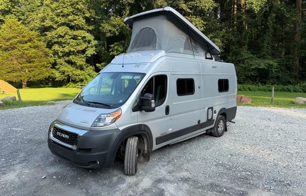 Adventure-Ready Camper Van with Pop-Top