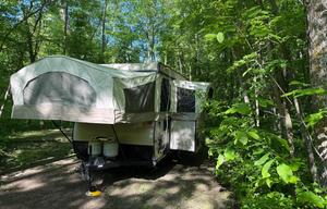 2014 Forest River Rockwood w/Heat, AC, and Toilet!