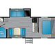 2021 Heartland Trail Runner 26' bunk house
