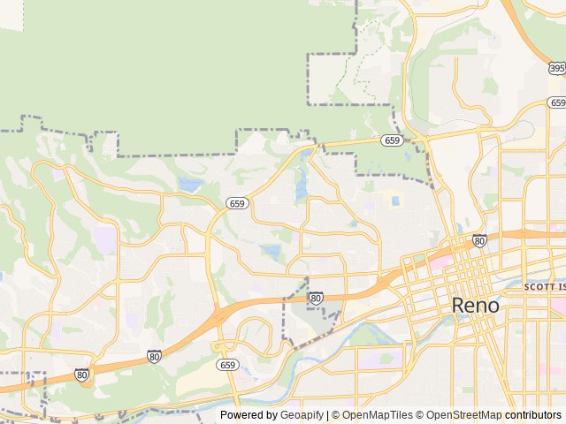 Map for 2017 Jayco Jay Flight SLX 195RB near Reno, CA